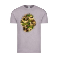Vintage Zinc camouflage and leopard patch  4 Vintage Tee - BundleAndBundleShop