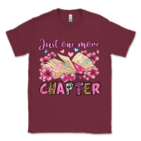 Burgundy just one more chapter valentine's day olivia Classic Tee - OliviaCreatesArt