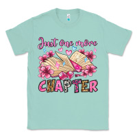 Seafoam just one more chapter valentine's day olivia Classic Tee - OliviaCreatesArt