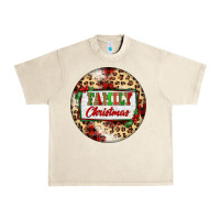 Sandshell Family Christmas Urban Heavy Tee - FaDigitalArtStudio