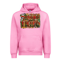 Fuchsia Pink mama tried christmas Urban Hoodie - Jasminsmagicworld