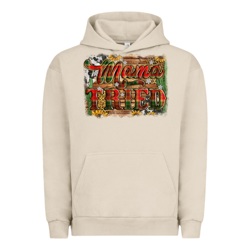 Mama Tried Christmas Urban Hoodie by Jasminsmagicworld | Teevron