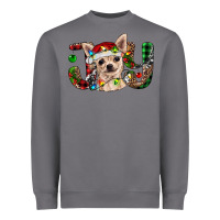 Storm Christmas chihuahua joy Heavyweight Sweatshirt - RanaPortraitStore