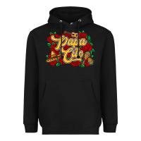 Black Papa cito Heavyweight Hoodie - RanaPortraitStore