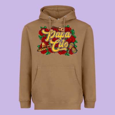 Papa Cito Heavyweight Hoodie Designed By Ranaportraitstore