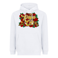 White Papa cito Heavyweight Hoodie - RanaPortraitStore