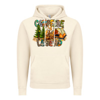 Vintage Artic Campfire Legend Vintage Hoodie - CowhideDigitalArt