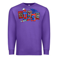 Purple usa nurse Premium Sweatshirt - RanaPortraitStore