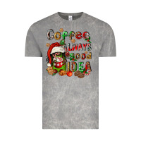 Cloud Rock coffee is always a good idea Vintage Tee - FaDigitalArtStudio