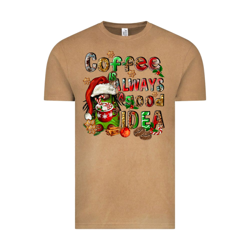 Coffee Is Always A Good Idea Vintage Tee by FaDigitalArtStudio | Teevron
