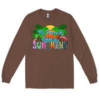 Chestnut My Favorite Coloris Sunshine Long Sleeve Tee - CowhideDigitalArt