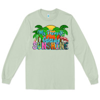 Matcha My Favorite Coloris Sunshine Long Sleeve Tee - CowhideDigitalArt