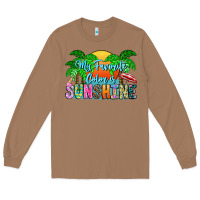Toasted Coconut My Favorite Coloris Sunshine Long Sleeve Tee - CowhideDigitalArt
