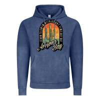 Vintage Denim Arizona Bay Swim Team Vintage Hoodie - DesigneFamous