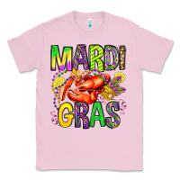 Bubblegum Pink mardi gras crawfish olivia Classic Tee - OliviaCreatesArt