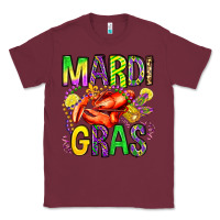 Burgundy mardi gras crawfish olivia Classic Tee - OliviaCreatesArt