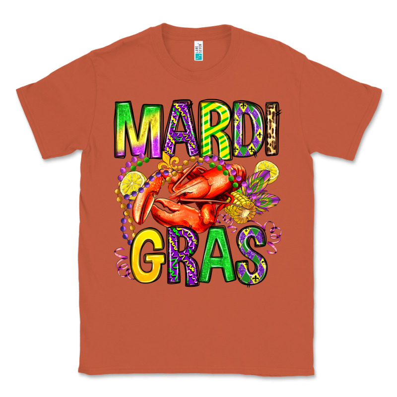 Mardi Gras Crawfish Olivia Classic Tee by OliviaCreatesArt | Teevron