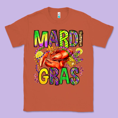 Mardi Gras Crawfish Olivia Classic Tee Designed By Oliviacreatesart