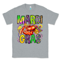 Heather Grey mardi gras crawfish olivia Classic Tee - OliviaCreatesArt