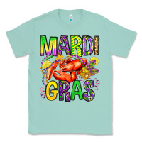Seafoam mardi gras crawfish olivia Classic Tee - OliviaCreatesArt