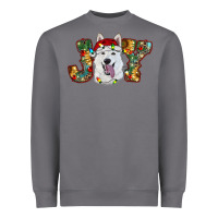 Storm white shepherd christmas joy Heavyweight Sweatshirt - RanaPortraitStore