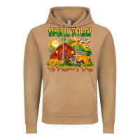 Vintage Camel Small Town St Patrick's Day Vintage Hoodie - CowhideDigitalArt