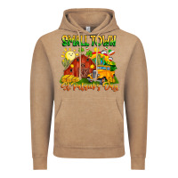 Vintage Coffee Small Town St Patrick's Day Vintage Hoodie - CowhideDigitalArt
