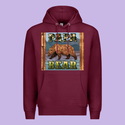 Papar Bear Premium Hoodie Designed By Artiststas