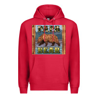 Cardinal papar bear Premium Hoodie - Artiststas