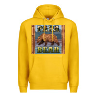 Lemon papar bear Premium Hoodie - Artiststas