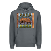 Rock papar bear Premium Hoodie - Artiststas
