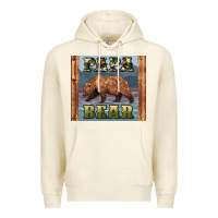 Sandshell papar bear Premium Hoodie - Artiststas