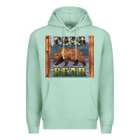 Seafoam papar bear Premium Hoodie - Artiststas