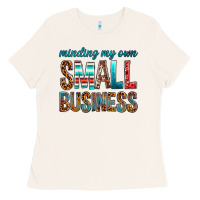 Bone Minding My Own Small Business Ladies Tee - BundleAndBundleShop