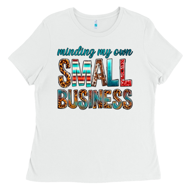 Minding My Own Small Business Ladies Tee by BundleAndBundleShop | Teevron