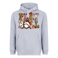 Heather Grey baseball play ball Heavyweight Hoodie - Jasminsmagicworld