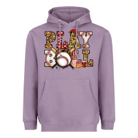 Lavender baseball play ball Heavyweight Hoodie - Jasminsmagicworld
