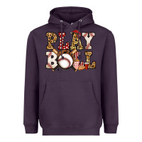 Plum baseball play ball Heavyweight Hoodie - Jasminsmagicworld