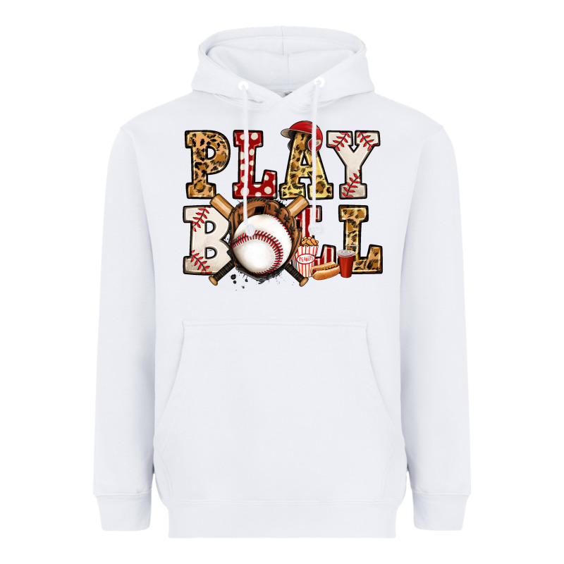 Baseball Play Ball Heavyweight Hoodie by Jasminsmagicworld | Teevron
