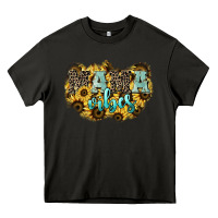 Asphalt Mama vibes leopard mother's day Heavy Core Tee - HowdyJamesFarm