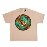 Burro western pattern circle Urban Heavy Tee - Jasminsmagicworld