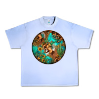 Grape Ice western pattern circle Urban Heavy Tee - Jasminsmagicworld