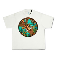 Pistachio western pattern circle Urban Heavy Tee - Jasminsmagicworld