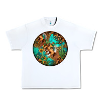 White western pattern circle Urban Heavy Tee - Jasminsmagicworld
