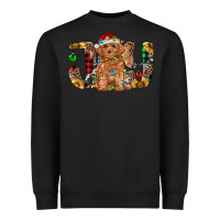 Black toy poodle christmas joy Heavyweight Sweatshirt - RanaPortraitStore