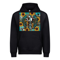 Black western faith sunflower's Urban Hoodie - RanaPortraitStore
