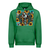 Emerald western faith sunflower's Urban Hoodie - RanaPortraitStore