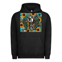Pigment Black western faith sunflower's Urban Hoodie - RanaPortraitStore