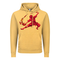Vintage Mustard zuko Vintage Hoodie - DesigneFamous