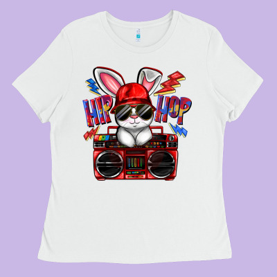 Hip Hop Ladies Tee Designed By Fadigitalartstudio